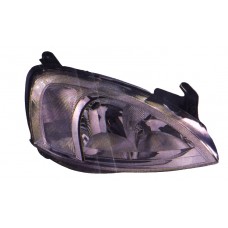 HEADLAMP -  PATTERNED OVER INDICATOR (+CORSA VAN) (RH)