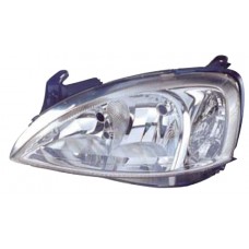 HEADLAMP - CLR OVER INDIC - NOT SXi - 2002 > (+ CORSA VAN) (LH)