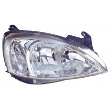 HEADLAMP - CLR OVER INDIC - NOT SXi - 2002 > (+ CORSA VAN) (RH)