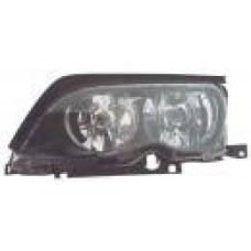 HEADLAMP - BLACK - W/MOTOR (HALOGEN) (LH)