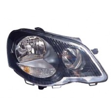 HEADLAMP - BLACK INNER - WITH MOTOR - SPORT/GTi (RH)