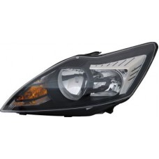 HEADLAMP - BLACK (W/CHROME INSERT) (LH)