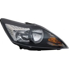 HEADLAMP - BLACK (W/CHROME INSERT) (RH)