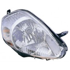 HEADLAMP - CHROME - W/MOTOR - 7 PINS & 8 HOLES ON PLUG 2008> (RH