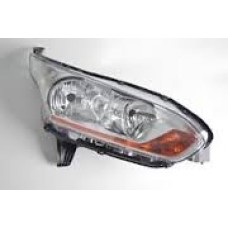 HEADLAMP - CHROME - W/DRL + LOWER ORANGE STRIP/INDICATOR (RH)