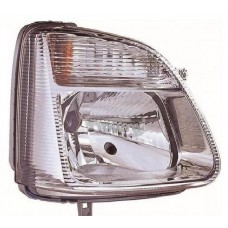 HEADLAMP -  CHROME - 2002> (RH)