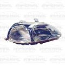 HEADLAMP - ELECTRIC - VALEO - 3 DOOR HB/SALOON (RH)