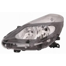 HEADLAMP - BLACK INNER - WITHOUT CORNERING LAMP (LH)