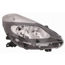 HEADLAMP - BLACK INNER - WITHOUT CORNERING LAMP (RH)