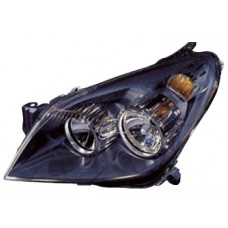 HEADLAMP - BLACK INNER - WITH MOTOR (LH)