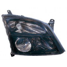 HEADLAMP - BLACK INNER - HALOGEN - SPORTS (RH)