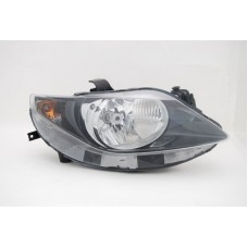 HEADLAMP - SINGLE REFLECTOR (BLACK) (LH)