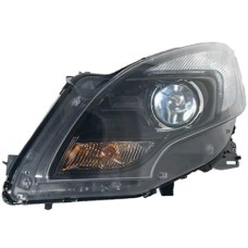 HEADLAMP - BLACK UPPER TRIM (HALOGEN DRL) (LH)