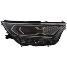 HEADLAMP - BLACK INNER - W/PROJECTOR (LED TYPE) (RH)