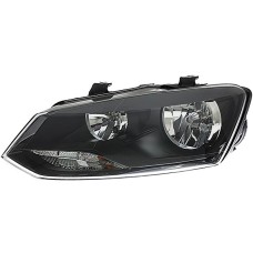 HEADLAMP - TWIN REFLECTOR - W//BLACK STRIP (HELLA TYPE) (LH)