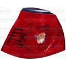 REAR LAMP - WING MOUNTED - RED/CLEAR CIRCLE (LH)