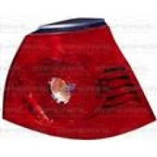 REAR LAMP - WING MOUNTED - RED/CLEAR CIRCLE (RH)