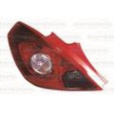 REAR LAMP - RED/CLEAR CIRCLE - 3 DOOR (LH)