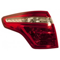 REAR LAMP - WING MOUNTED - RED/CLEAR (LH)