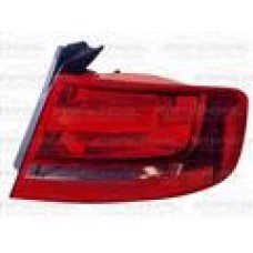 REAR WING LAMP - SALOON - RED/SMK - NOT LED (RH)