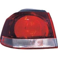 REAR (WING) LAMP - TINTED RED/CLEAR (LED) (HELLA) (RH)