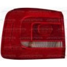 REAR LAMP WING MOUNTED - RED/SMOKED (LH)