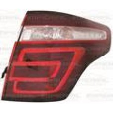 REAR LAMP - WING MOUNTED - RED/CLEAR (RH)