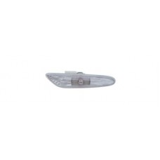 WING REPEATER - M3 (CLEAR) (OBLONG) (LED) (CHROME CASE) (RH)