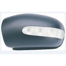 DOOR MIRROR COVER - BLACK - INDICATOR (CAN PAINT) (LH)