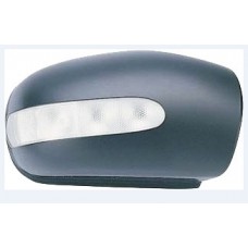 DOOR MIRROR COVER - BLACK - INDICATOR (CAN PAINT) (RH)