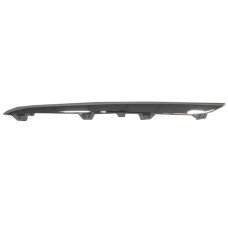 FRONT BUMPER GRILLE SIDE MOULDING - CHROME (LH)