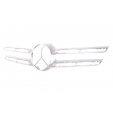 GRILLE/BADGE HOLDER - NOT CAMERA TYPE (SILVER)