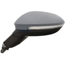 DOOR MIRROR - ELECTRIC/HEATED/KERB LAMP (PRIMED) (LH)