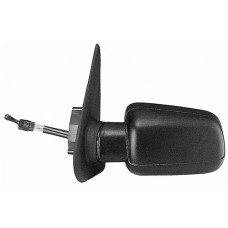 DOOR MIRROR -  MANUAL - BLACK (LH)