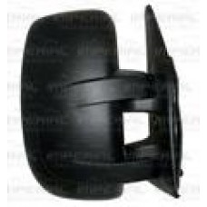 DOOR MIRROR - MANUAL - SHORT ARM - BLACK (RH)