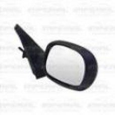 DOOR MIRROR - MANUAL - BLACK - NOT CABRIOLET (RH)