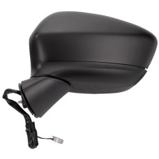 DOOR MIRROR - ELECTRIC/HEATED/INDICATOR/POWER FOLD (MATT BLACK) >2015 (LH)