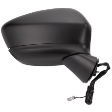 DOOR MIRROR - ELECTRIC/HEATED/INDICATOR/POWER FOLD (MATT BLACK) >2015 (RH)