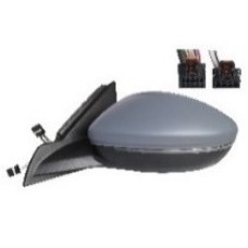 DOOR MIRROR - ELECTRIC/HTD/IND/POWER FOLD/KERB LAMP (PRIMED) (LH)