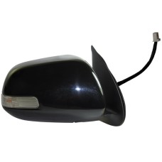 DOOR MIRROR - ELECTRIC/INDICATOR (GLOSS BLACK) (RH)