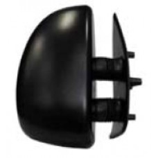 DOOR MIRROR - SHORT ARM - MANUAL - TWIN GLASS (BLACK) (RH)