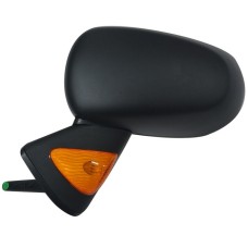 DOOR MIRROR - MANUAL/AMBER INDICATOR (BLACK) (LH)