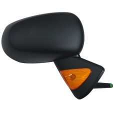 DOOR MIRROR - MANUAL/AMBER INDICATOR (BLACK) (RH)