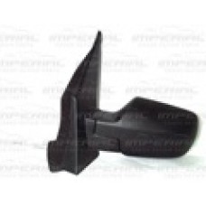 DOOR MIRROR - MANUAL - BLACK (LH)