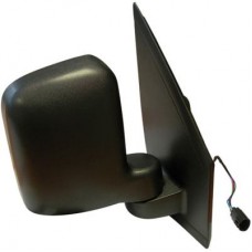 DOOR MIRROR - ELECTRIC/HEATED (SINGLE GLASS) (BLACK) (LH)