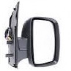 DOOR MIRROR - CABLE - BLACK - SINGLE GLASS (RH)