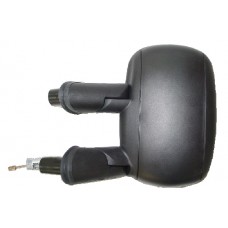 DOOR MIRROR - CABLE - BLACK (LH)