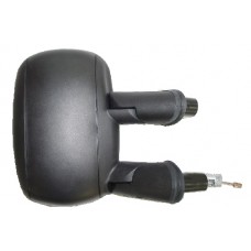 DOOR MIRROR - CABLE - BLACK (RH)