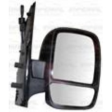 DOOR MIRROR - CABLE - BLACK - TWIN GLASS (RH)