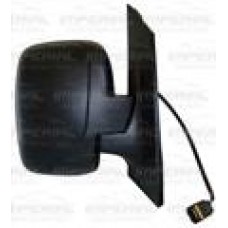 DOOR MIRROR - ELECTRIC/HEATED - BLACK - SINGLE GLASS (RH)